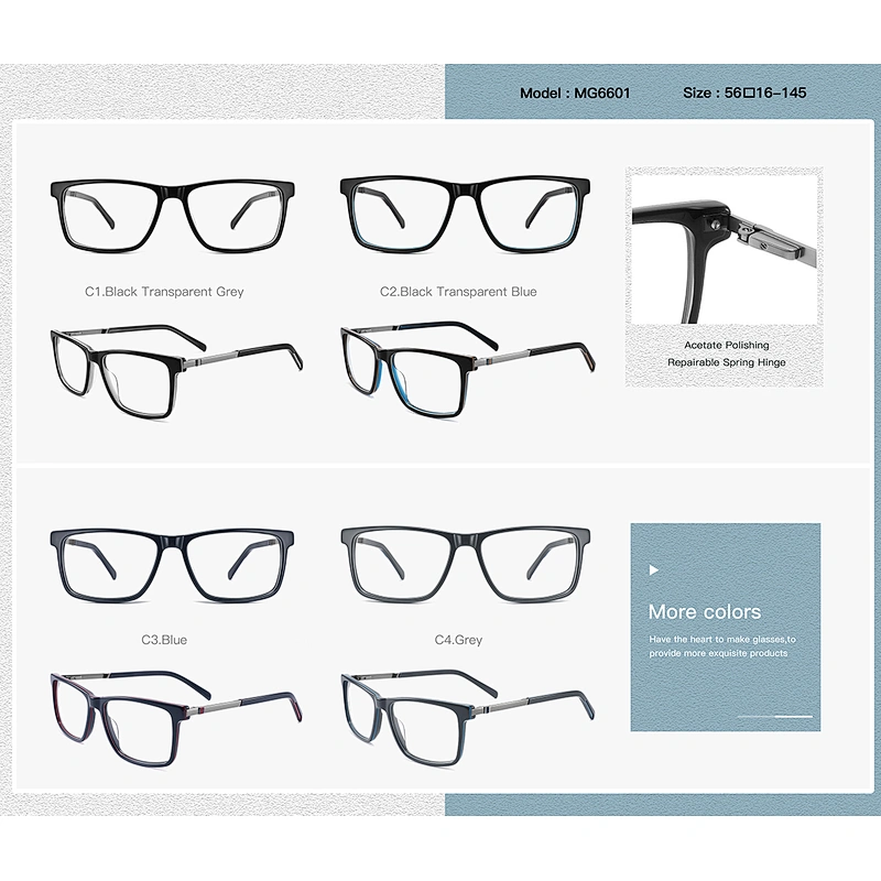 premium quality handmade acetate frames
